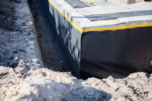 Professional Waterproofing technician working in Union, OR